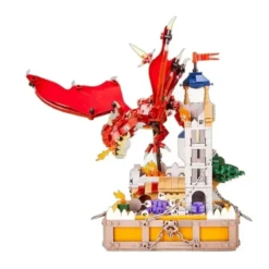 DK 7031 Dragon and Treasure Guarding the Witch Tower Movie & Game 927Pcs Building Blocks Kids Toy DK 7031 Dragon and Treasure Guarding the Witch Tower Movie & Game
