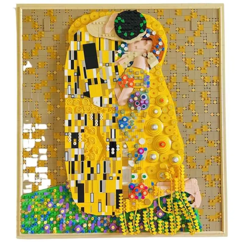 Gustav Klimt The Kiss 31221 Art Painting Ideas Creator 4000Pcs Building Blocks Bricks Kids Toy Gustav Klimt – The Kiss 31221 Art Idea Creator