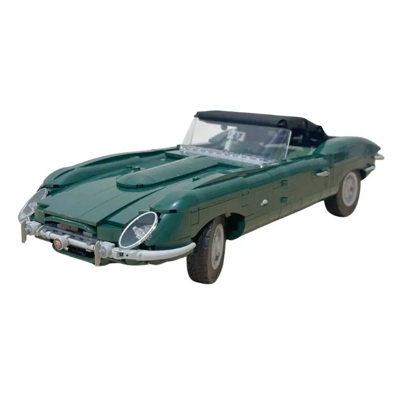 Jaguar E-Type 11381 Vintage Race Car Technic 1673Pcs Building Blocks Bricks Kids Toy Jaguar E-Type 11381 Technic