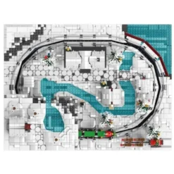 Mould King 12029 Christmas Train Wonderland 4232Pcs Building Blocks Kids Toy Mould King 12029 Christmas Train Paradise
