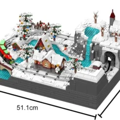 Mould King 12029 Christmas Train Wonderland 4232Pcs Building Blocks Kids Toy Mould King 12029 Christmas Train Wonderland 4232Pcs Building Blocks Kids Toy - Image 5